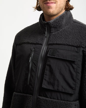 Volcom Storm Stone Zip - Asphalt Black