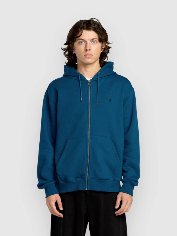 Volcom Single Stone Zip Hoodie - Cosmic Blue