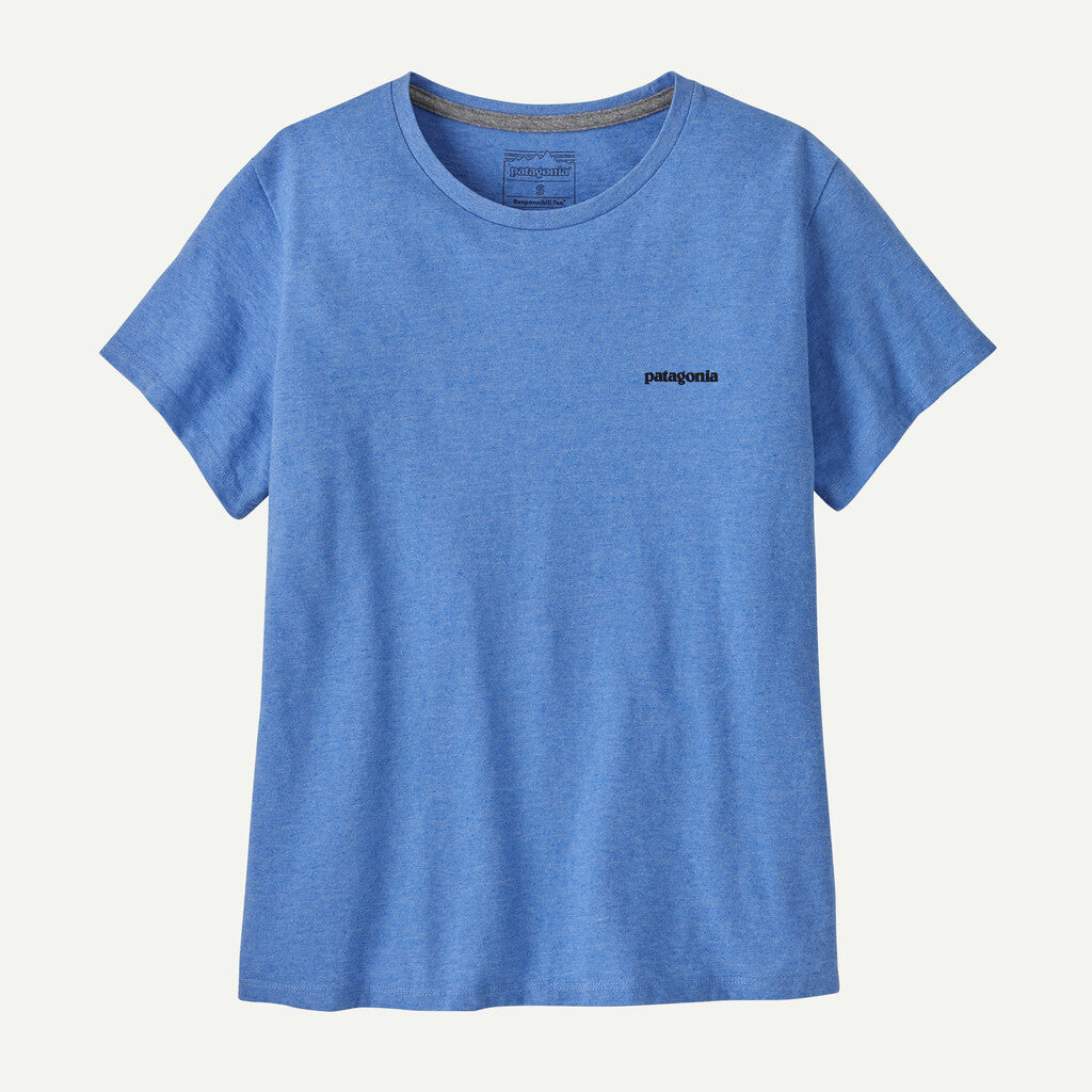 Patagonia Women's P-6 Logo Responsibili-Tee - Abundant Blue