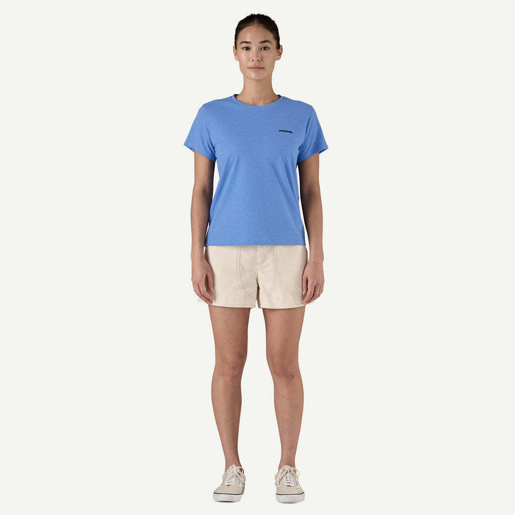 Patagonia Women's P-6 Logo Responsibili-Tee - Abundant Blue