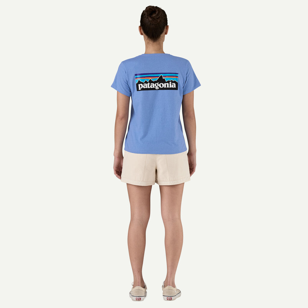 Patagonia Women's P-6 Logo Responsibili-Tee - Abundant Blue