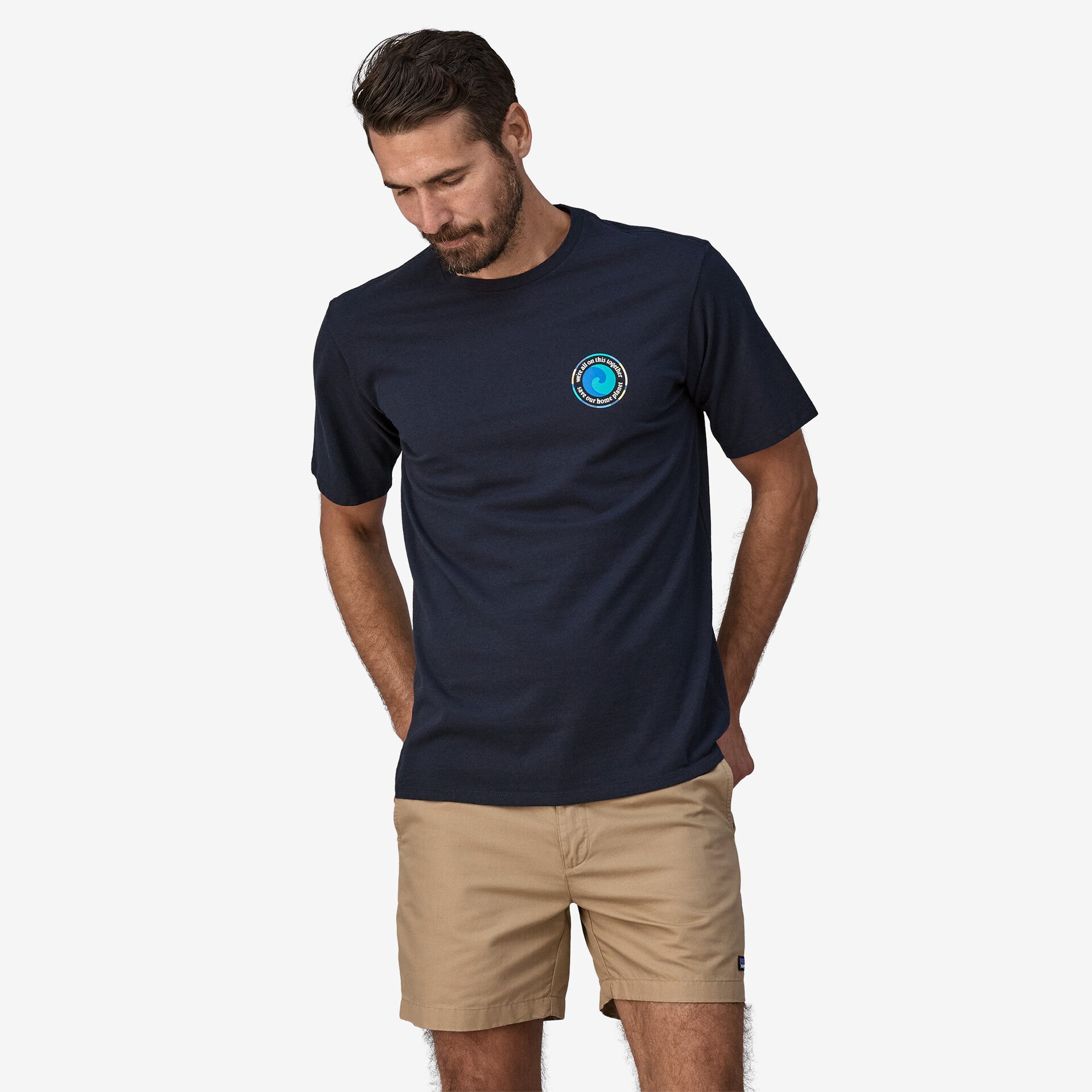 Patagonia Men's Unity Fitz Responsibili-Tee T-shirt - New Navy