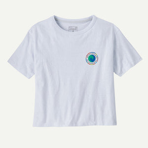 Patagonia Women's Unity Fitz Easy-Cut Responsibili-Tee T-shirt - White