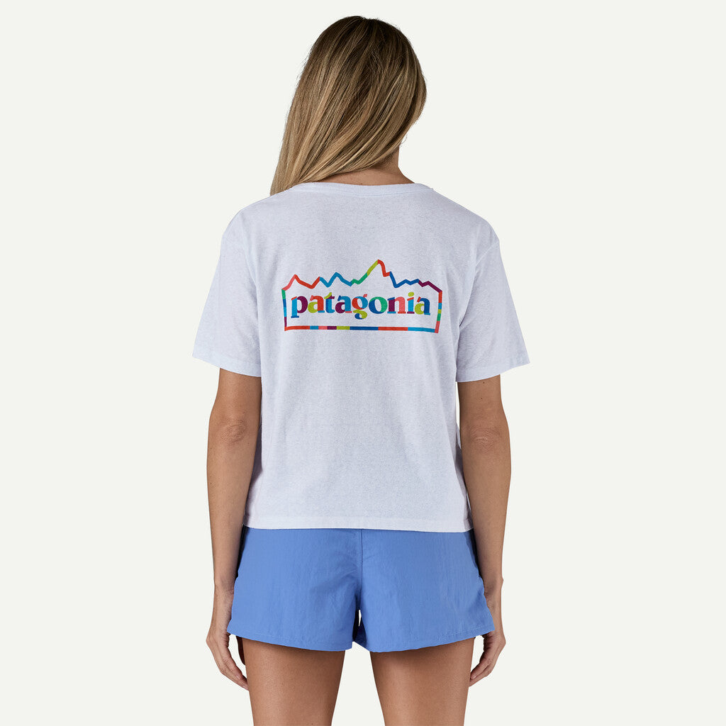 Patagonia Women's Unity Fitz Easy-Cut Responsibili-Tee T-shirt - White