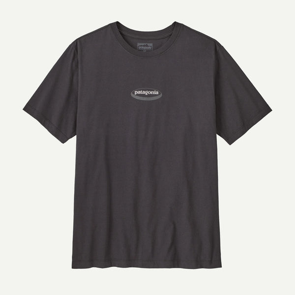 Patagonia Men's '95 Oval Logo T-Shirt - Ink Black