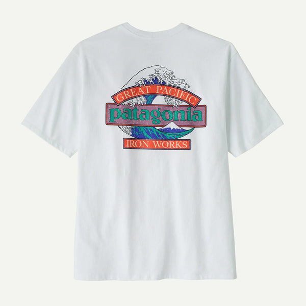 Patagonia Men's Great Waves Responsibili-Tee® - White