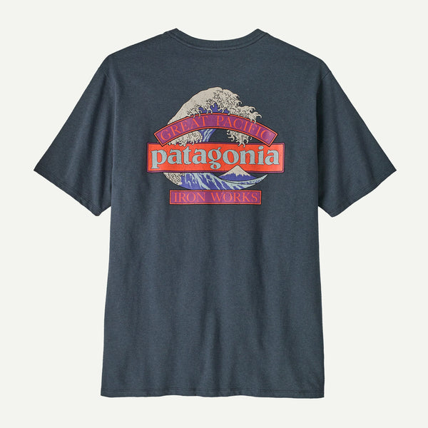 Patagonia Men's Great Waves Responsibili-Tee® - Summit Blue