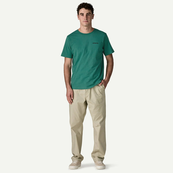 Patagonia Men's P-6 Logo T-Shirt - Coal Orange