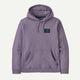 Patagonia '73 Skyline Uprisal Fleece Hoodie - Concrete Purple