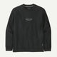 Patagonia Men's '95 Oval Logo Uprisal Crew Sweatshirt - Black