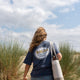 Balsa Heavy Faded Gas Station T-Shirt - Faded Indigo