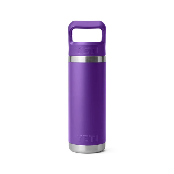 YETI RAMBLER 18OZ COLOUR STRAW BOTTLE - Pace Purple