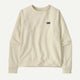 Patagonia Women's Regenerative Organic Certified Cotton Essential Crewneck Sweater - Wool White