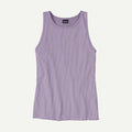 Patagonia Women's Rib-Knit Tank Top - Concrete Purple