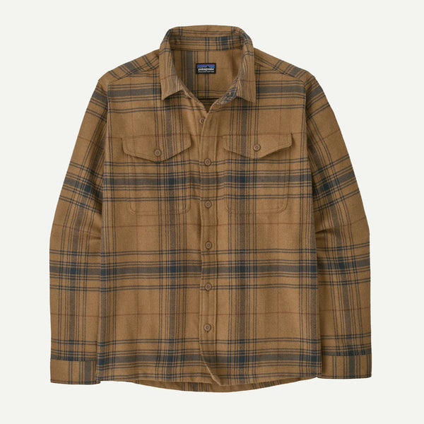 Patagonia Men's Fjord Flannel Shirt - Slab Khaki