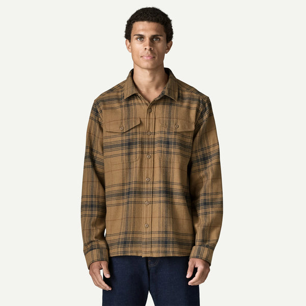 Patagonia Men's Fjord Flannel Shirt - Slab Khaki