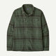 Patagonia Men's Fjord Flannel Shirt - Rising Storm Treeline Green