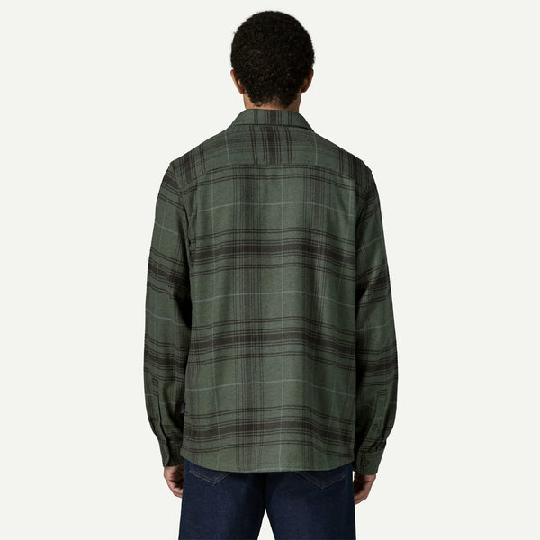 Patagonia Men's Fjord Flannel Shirt - Rising Storm Treeline Green