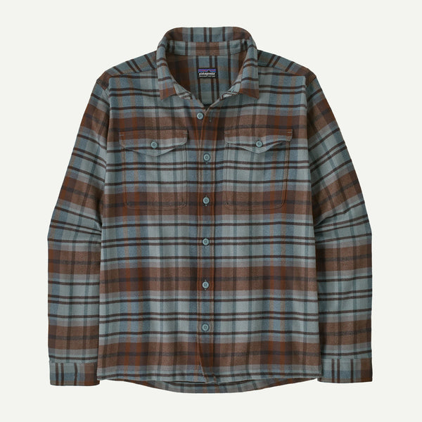 Patagonia Men's Fjord Flannel Shirt - Rising Storm Blue Sage