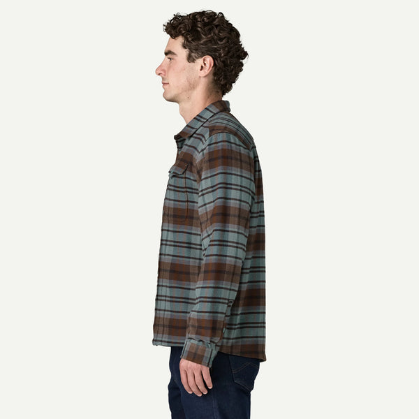 Patagonia Men's Fjord Flannel Shirt - Rising Storm Blue Sage
