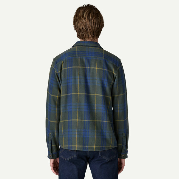 Patagonia Men's Fjord Loft Shirt - Netted: Old Growth Green