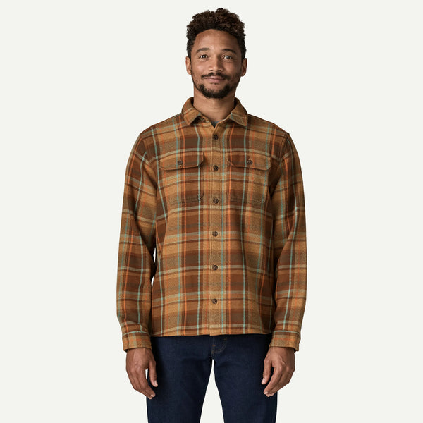 Patagonia Men's Fjord Loft Shirt -  Berm Brown