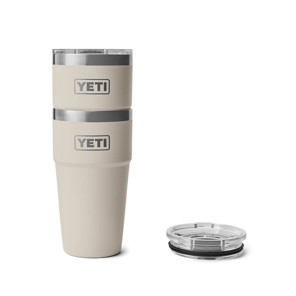 YETI 20 oz (591 ml) Rambler® Stackable Cup With MagSlider™ Lid - Cape Taupe