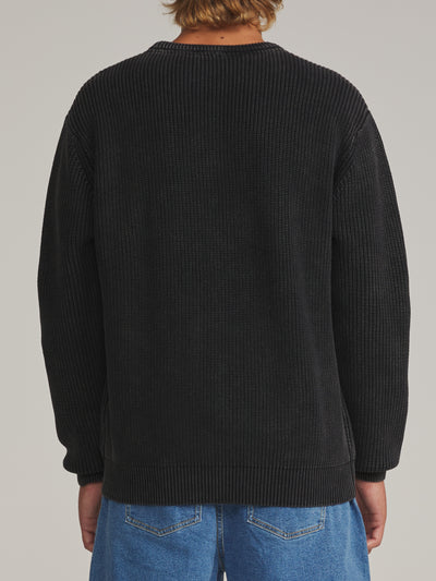 Katin Swell Sweater - Black wash