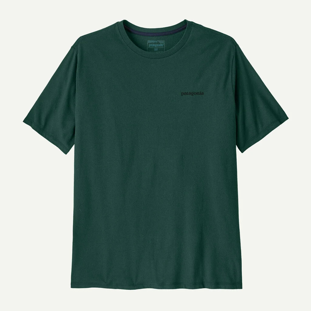 Patagonia Men's P-6 Logo Responsibili-Tee - Cascade Green