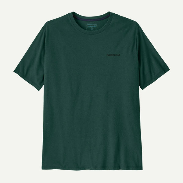 Patagonia Men's Fitz Roy Icon Responsibili-Tee - Cascade Green