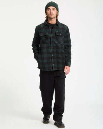 Volcom Bowered Fleece Overshirt - Scarab