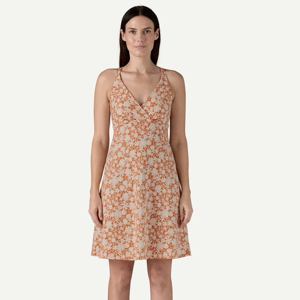 Patagonia Women's Amber Dawn Dress - Way Back, Rock Melon
