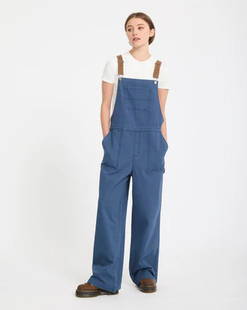 Volcom Full Cut Overalls - Harbour Blue