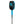 Creatures of Leisure Reliance 9ft Ankle Longboard Leash - Black/Cyan