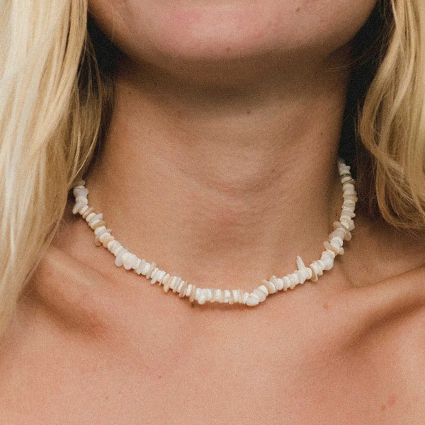 Pineapple Island Canggu Puka Shell Surfer Necklace