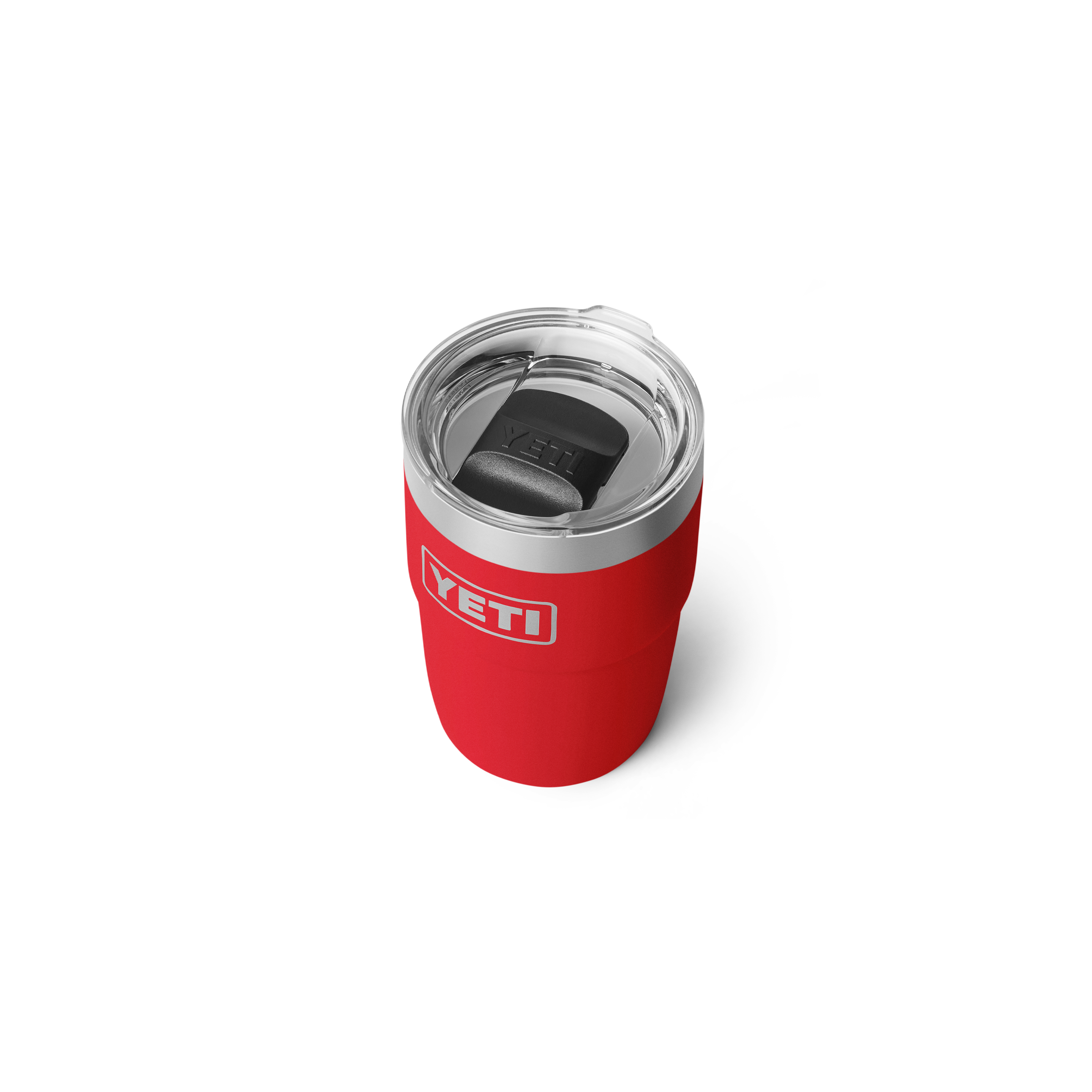 YETI 8 oz (236 ml) Rambler® Stackable Cup With DuraSip™ Ceramic Lining - Rescue Red
