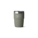 YETI Rambler 8oz (236ml) ceramic-lined stackable cup - Pampa Green