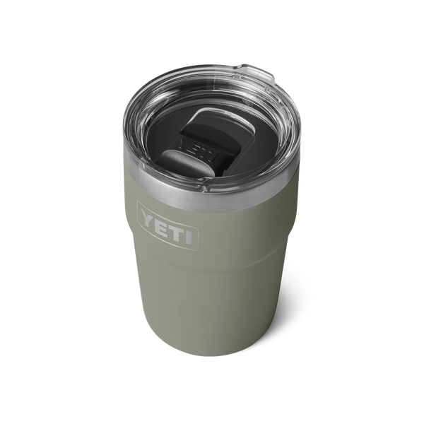 YETI 16 oz (473 ml) Rambler Stackable Cup With MagSlider Lid - Pampa Green