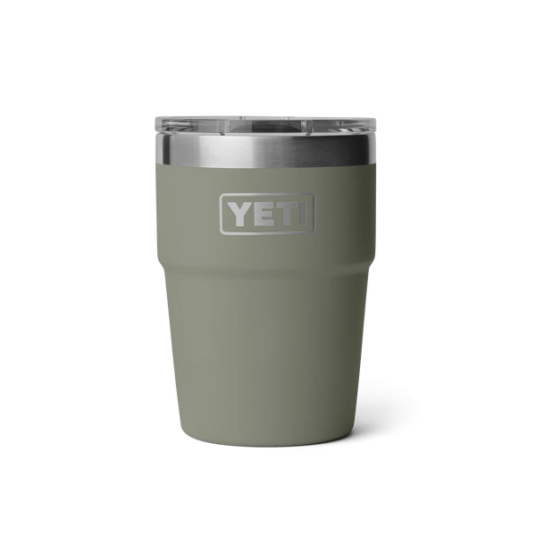 YETI 16 oz (473 ml) Rambler Stackable Cup With MagSlider Lid - Pampa Green
