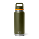 YETI RAMBLER 36 OZ BOTTLE WITH CHUG CAP - Olive / King crab Orange