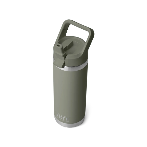 YETI RAMBLER 18OZ COLOUR STRAW BOTTLE - Pampa Green