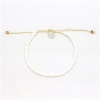 Pineapple island Padangbai Puka Beaded Anklet
