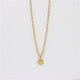 Pineapple Island Sun Necklace Gold