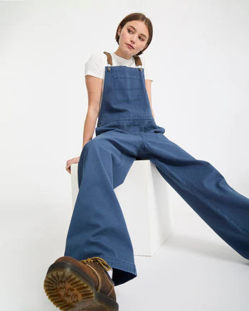 Volcom Full Cut Overalls - Harbour Blue