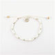 Savaya White Shell Centred Anklet