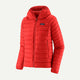 Patagonia Women's Down Sweater Hoody - Sizzle Red