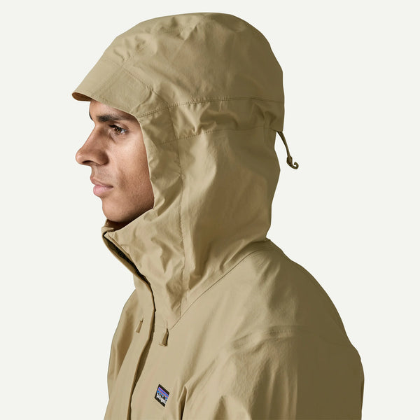 Patagonia Men's Torrentshell 3L Rain Jacket -  Weathered Stone