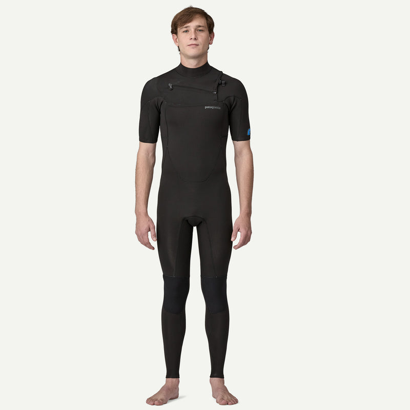 Patagonia Men's Yulex Regulator Lite Chest-Zip Short-Sleeved  Wetsuit - 2mm