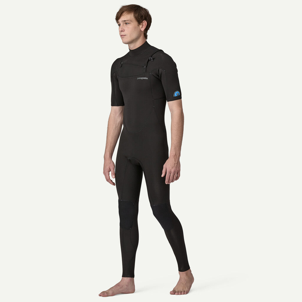 Patagonia Men's Yulex Regulator Lite Chest-Zip Short-Sleeved  Wetsuit - 2mm
