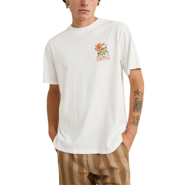 Rhythm Mens Tiger Vintage T-Shirt